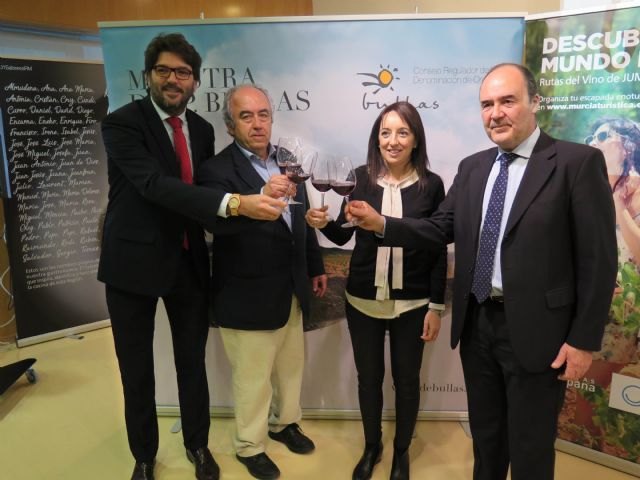 La Comunidad apoya la difusión de vinos de la denominación de origen Bullas con ayudas específicas para los Consejos Reguladores