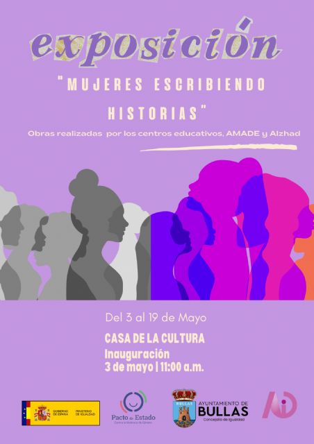 La Casa de la Cultura acoge hasta el 19 de mayo la exposición 'Mujeres escribiendo historias'