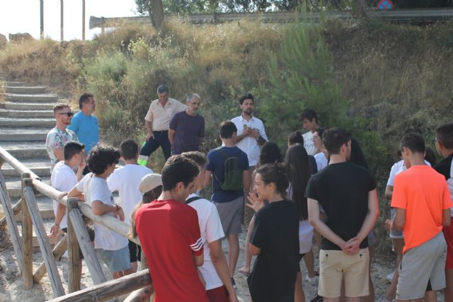 Jóvenes voluntarios terminan en Bullas el campo de trabajo relacionado con el medio ambiente