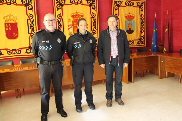 Una segunda mujer se incorpora a la plantilla de la Policía Local de Bullas