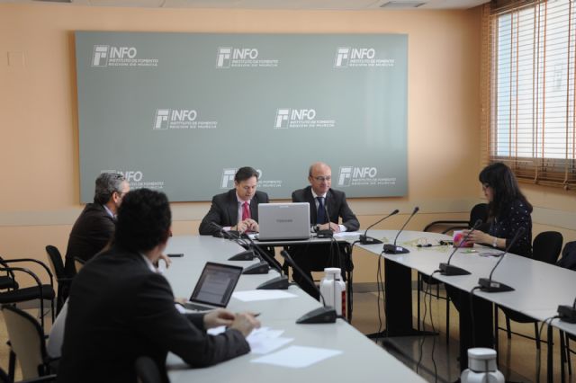 El Ayuntamiento de Bullas presenta un programa de acciones en colaboración con el INFO para aumentar la competitividad de las Pymes