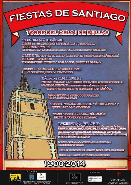 Fiestas de Santiago en la Torre del Reloj