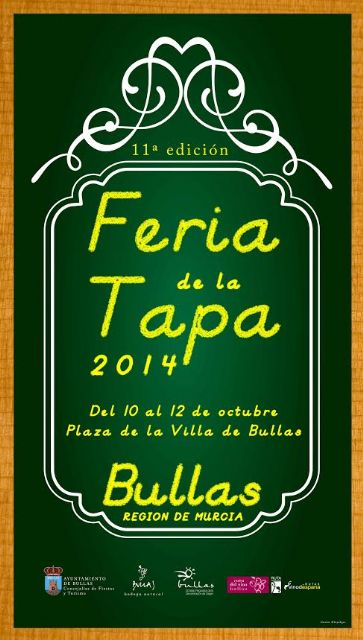 Este fin de semana se celebra la XI Feria de la Tapa de Bullas