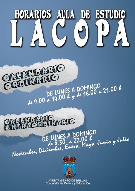 Los vecinos de La Copa contarán con un aula de estudio