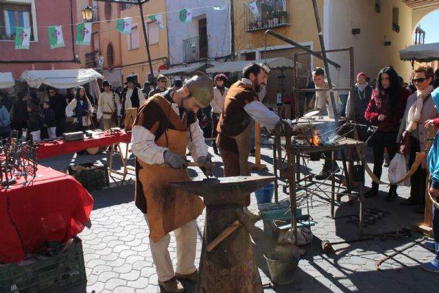 El Zacatín se transforma en un mercadillo de la edad medieval