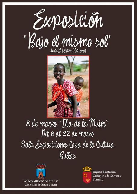 La sala de exposiciones de la Casa de Cultura acoge la muestra fotográfica sobre mujeres 'Bajo el mismo sol'