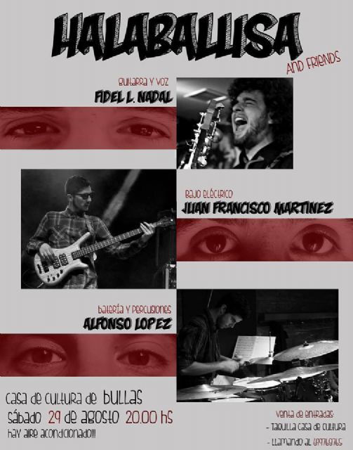 Halabalusa and Friends en concierto en Bullas
