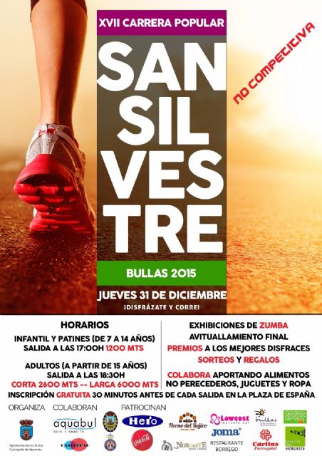 Acaba el año corriendo la San Silvestre de Bullas