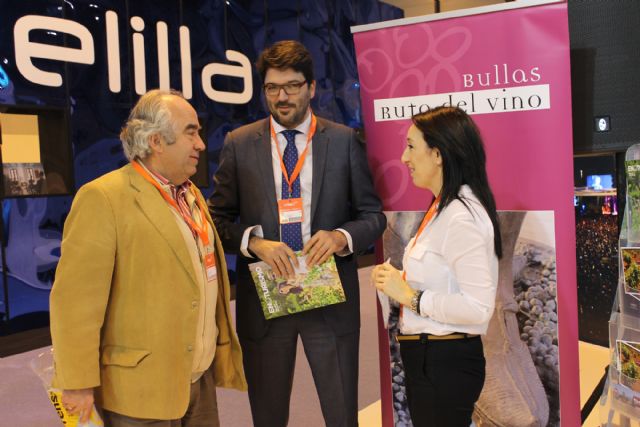 Los vinos de la Ruta del Vino de Bullas en Fitur 2016