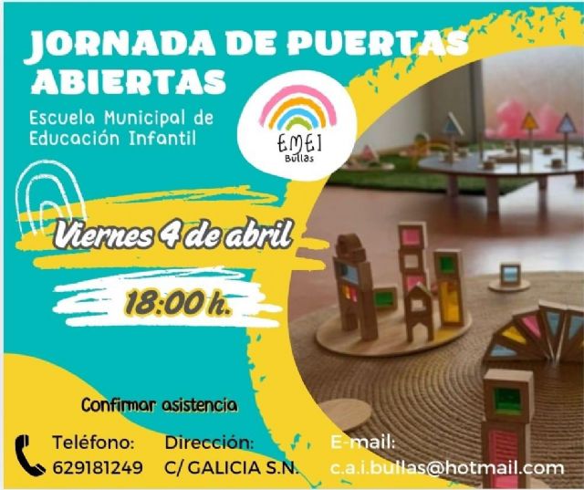 La Escuela Municipal de Educación Infantil abre sus puertas a las familias