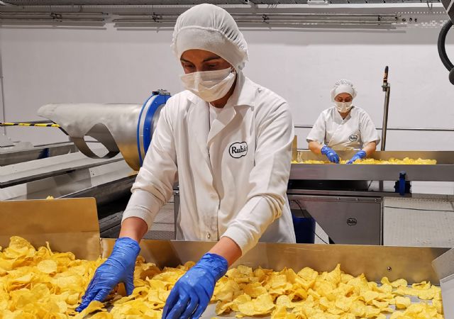 Patatas Rubio afronta la crisis de la COVID-19 fortaleciendo aún más sus protocolos sanitarios