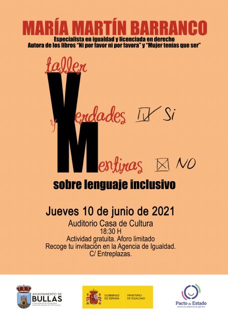 Taller 'Verdades y mentiras sobre el lenguaje inclusivo'