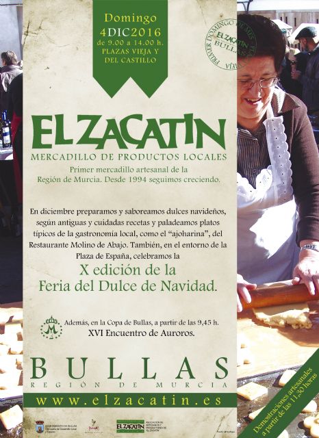 Los dulces navideños se darán a degustar en el próximo Zacatín