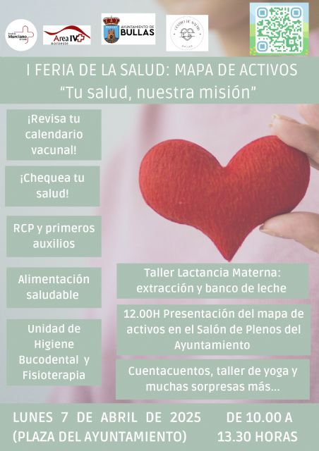 Bullas celebra la I Feria de la Salud con actividades para toda la población