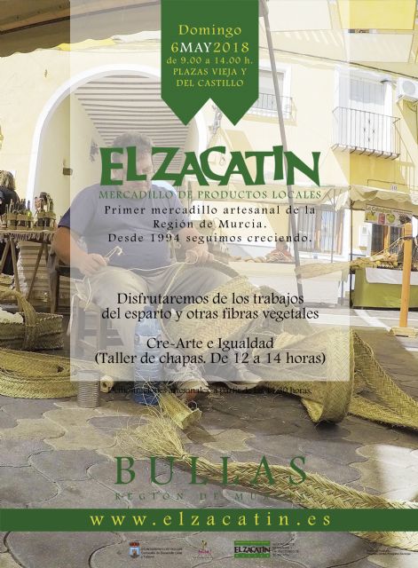 El Zacatín de mayo dedicado al esparto