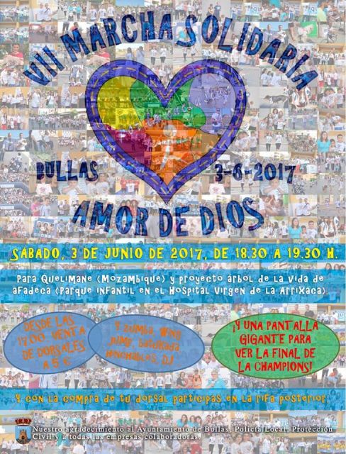 Todo preparado para disfrutar del deporte en la VII Marcha Solidaria 'Amor de Dios'