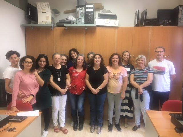 Clausura del Curso de 'Iniciación a la informática y en competencias digitales básicas'