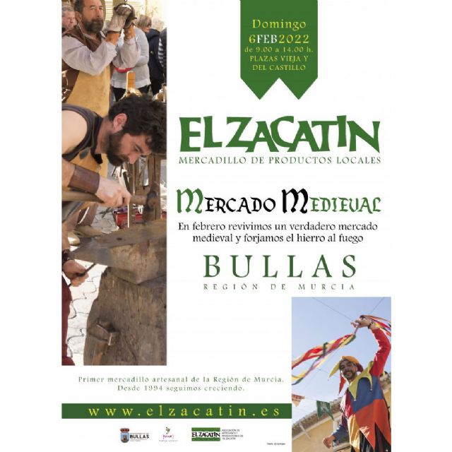 'El Zacatín' de febrero se trasforma en un mercadillo medieval