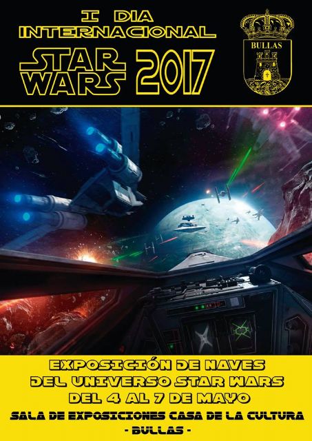 La Casa de Cultura de Bullas acoge una exposición sobre La Guerra de las Galaxias
