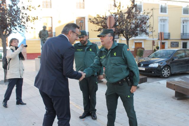 El Delegado del Gobierno en Murcia preside la Junta Local de Seguridad en Bullas