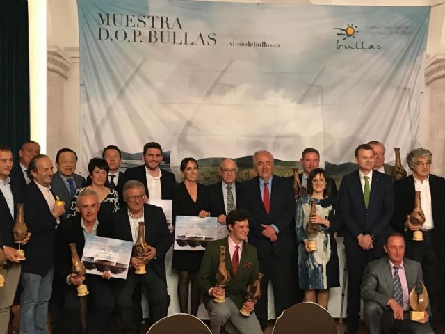 1 Gran Oro, 14 Oros y 3 Platas son los galardones otorgados a los vinos premiados por su calidad en el XIII de Calidad de Vinos DOP Bullas