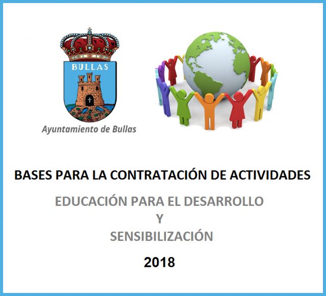 Bases para la contratación de actividades de Educación para el Desarrollo y Sensibilización.