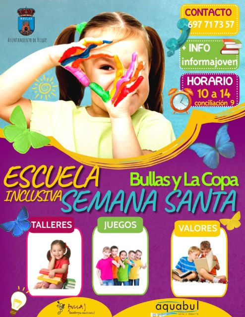 Abierto el plazo de inscripción para los Talleres Semana Santa 2022
