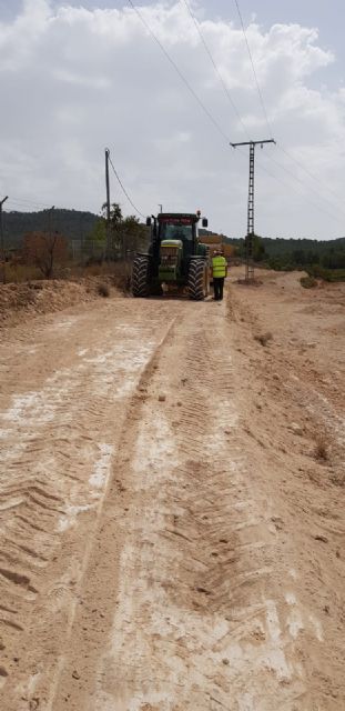 Comienzan las obras de mejora en el Camino Pantano Heredamiento de La Copa