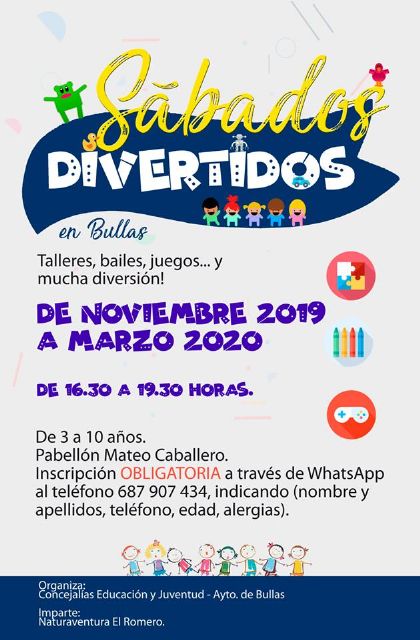 Sábados divertidos en Bullas
