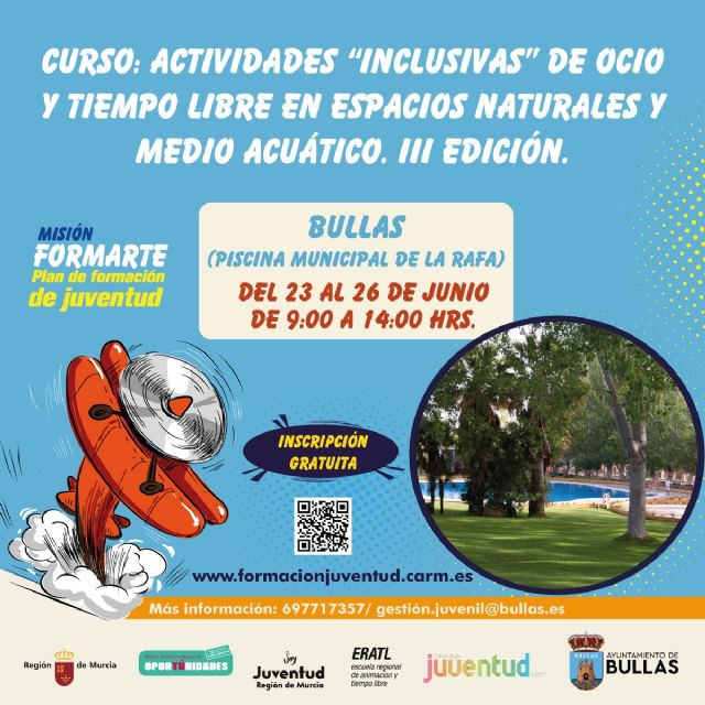 Bullas acoge la III Edición del curso sobre actividades inclusivas en la naturaleza y el medio acuático