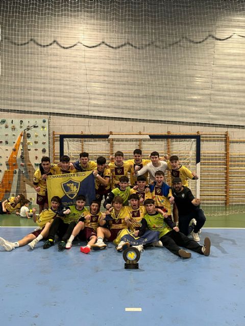 Histórico triunfo del Club Balonmano Bullense proclamándose campeón de la liga juvenil masculina de la Región de Murcia