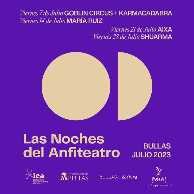 Esta noche festival inaugural de Las Noches del Anfiteatro