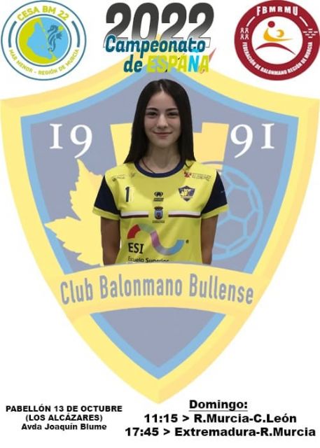 Nueve jugadores y jugadoras de Bullas estarán en el Campeonato de España de Selecciones Autonómicas