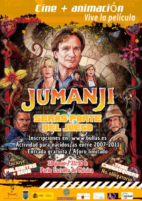 Ser parte de Jumanji es la próxima actividad para jóvenes