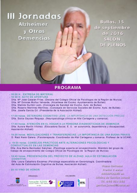 Actividades para conmemorar el Día Mundial del Alzheimer