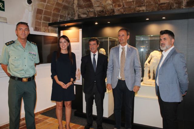 Las esculturas romanas del yacimiento de Los Cantos ya están en Bullas