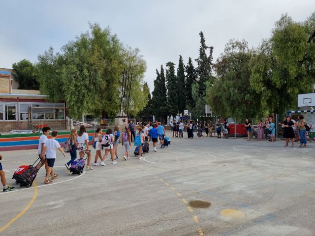 Los escolares empiezan hoy las clases del nuevo curso en Bullas y La Copa