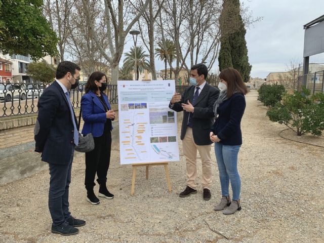 La Comunidad subvenciona la renaturalización de un paseo etnológico por el antiguo trazado de la acequia de La Rafa en Bullas