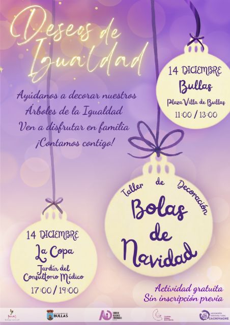 Novedosa actividad para la Navidad 'Deseos de Igualdad'