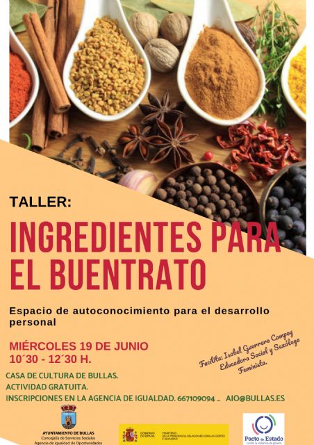 Taller 'Ingredientes para el buen trato'