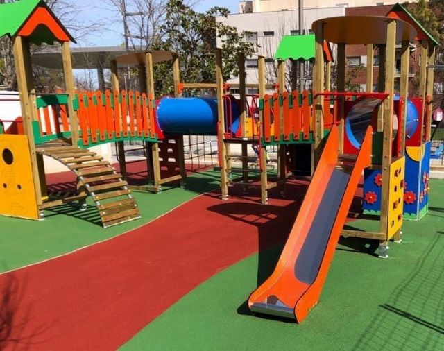 Mejoras en el parque infantil Adolfo Suárez