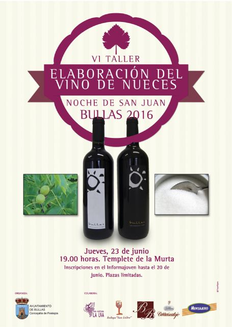 VI Taller de Elaboración de Vino de Nueces