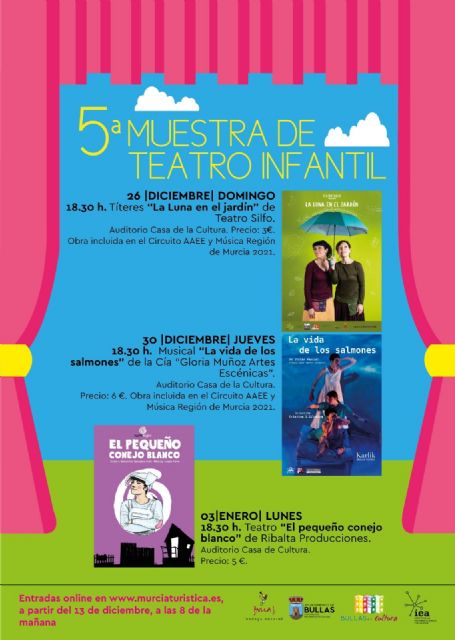 A la venta las entradas para la V Muestra de Teatro Infantil