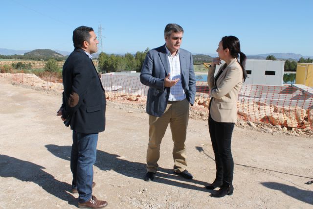 El Director General del Agua visita la EDAR de Bullas