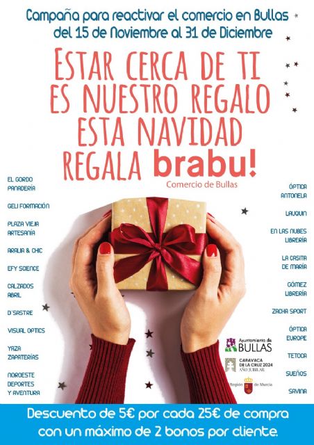 La Concejalía de Comercio junto con Brabu! lanza una campaña navideña para impulsar el comercio local