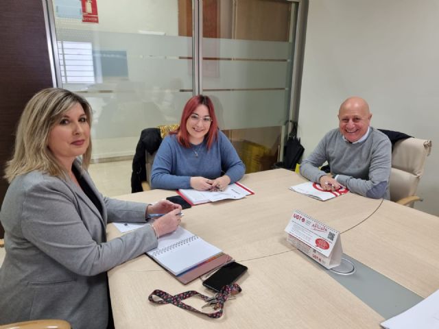 Reunión de seguimiento del convenio para la integración laboral de personas con discapacidad