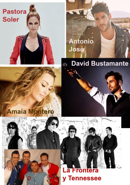 Se abre el plazo para elegir el artista o grupo musical principal para las Fiestas Patronales