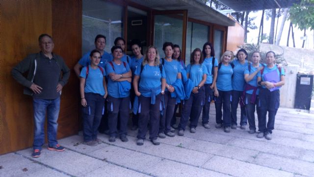 Las alumnas del Programa Mixto de Empleo-Formación ´Jardines de Bullas´ visitan el CEAMA