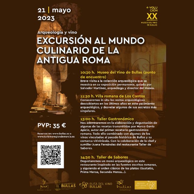 Por el Día Internacional de los Museos se celebra una excursión al mundo culinario de la antigua Roma