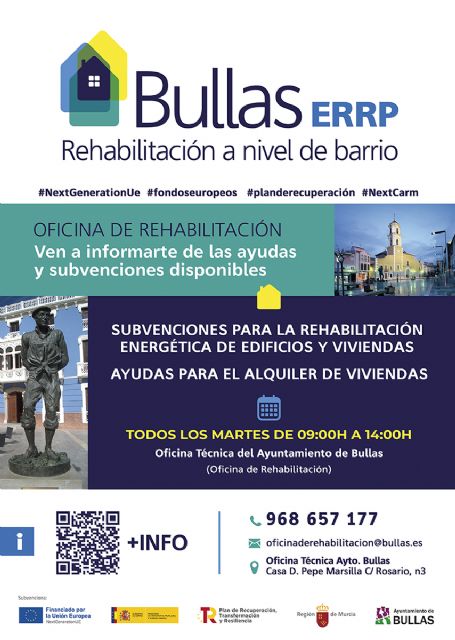 Puesta en marcha de la Oficina de Rehabilitación del Ayuntamiento de Bullas